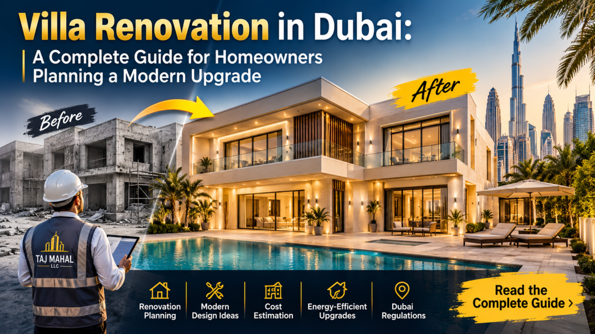 villa renovation in Dubai